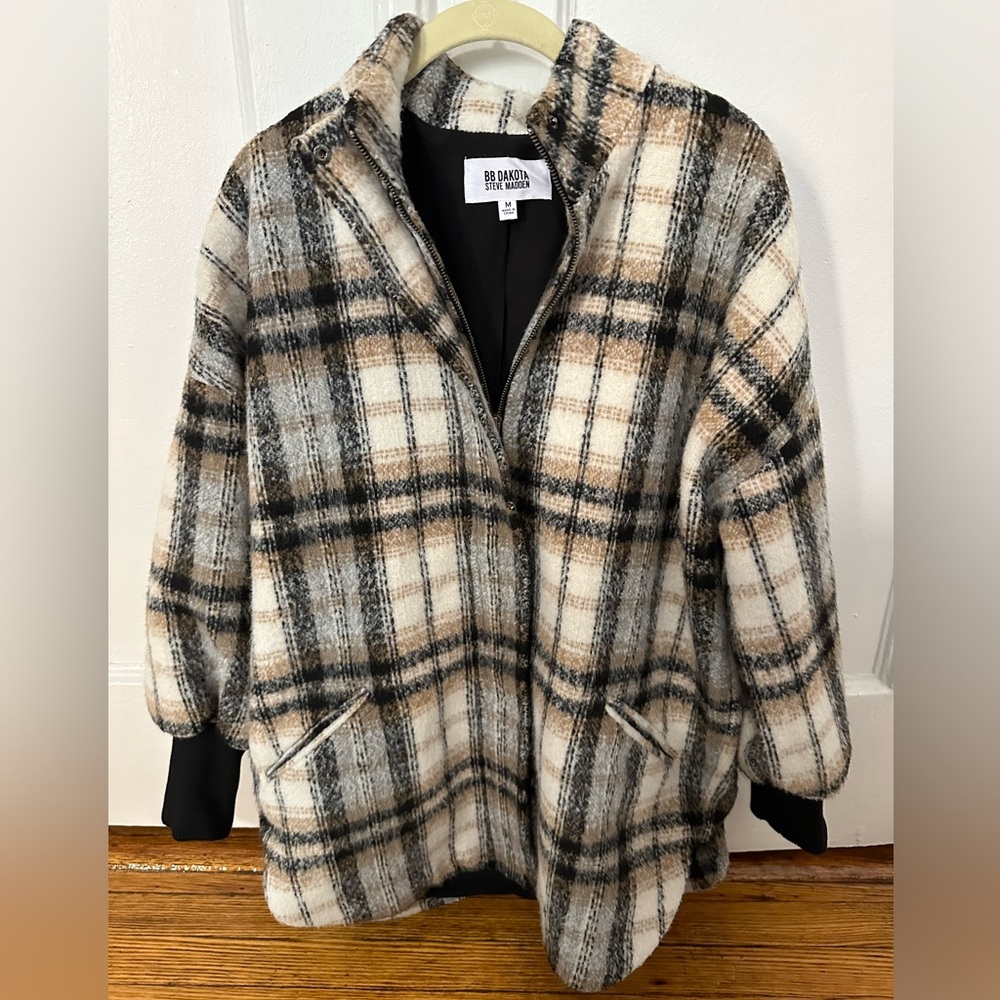 BB Dakota Plaid Times Coat